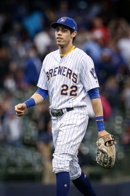 Christian Yelich canvas poster