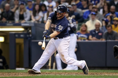 Mike Moustakas canvas poster