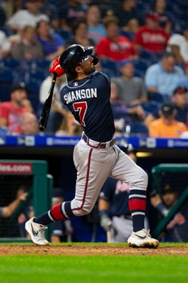 Dansby Swanson poster with hanger