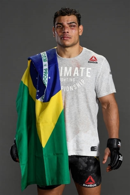 Paulo Costa poster with hanger