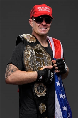 Colby Covington poster with hanger