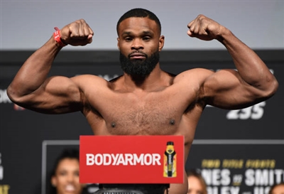 Tyron Woodley canvas poster