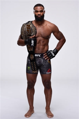 Tyron Woodley poster with hanger