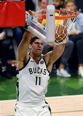 Brook Lopez poster with hanger