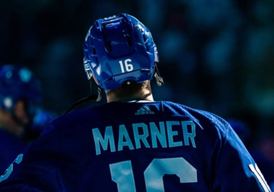 Mitch Marner poster with hanger