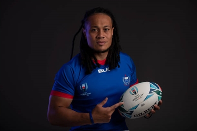 TJ Ioane poster with hanger