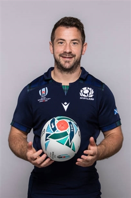 Greig Laidlaw wooden framed poster