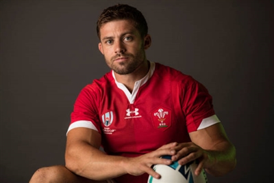 Leigh Halfpenny poster with hanger
