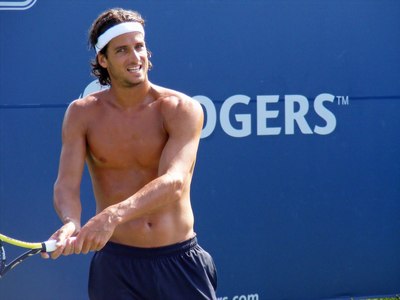 Feliciano Lopez poster with hanger