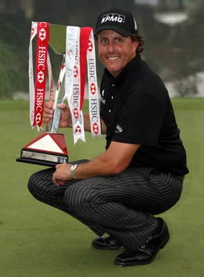 Phil Mickelson poster with hanger