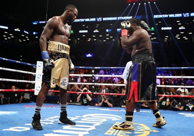 Deontay Wilder canvas poster