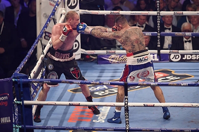 George Groves canvas poster