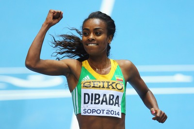 Genzebe Dibaba Mouse Pad 10273006