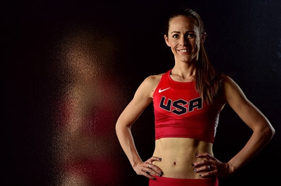 Jenny Simpson poster with hanger