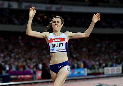 Laura Muir mouse pad