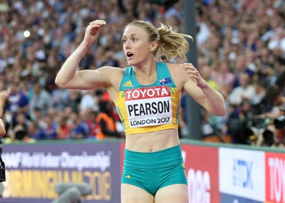 Sally Pearson Mouse Pad 10285946