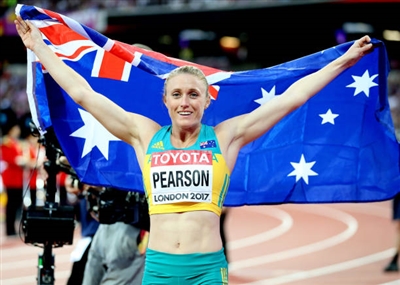 Sally Pearson Mouse Pad 10286015