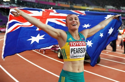 Sally Pearson Stickers 10286097