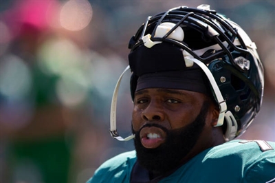 Jason Peters poster with hanger