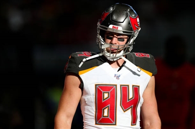Cameron Brate poster with hanger