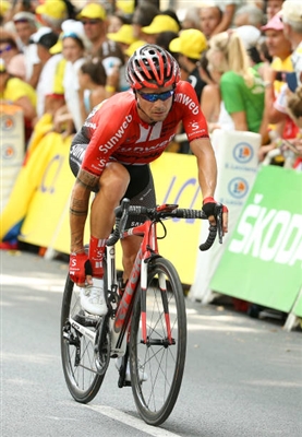 Nicolas Roche poster with hanger